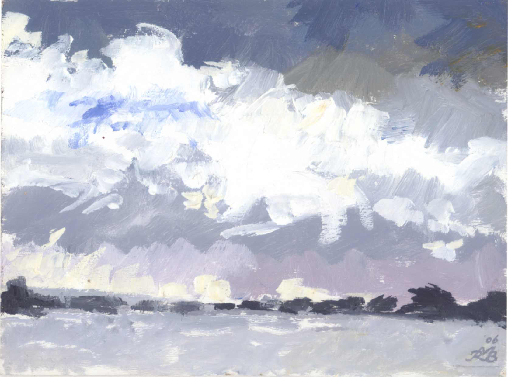 2006 Approaching Snowstorm (Sketch)